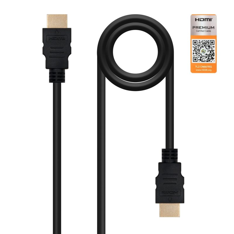 Cable HDMI 2.0 4K@60Hz 1,5m NANOCABLE