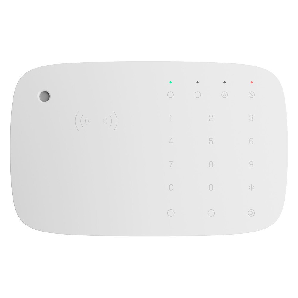 Teclado con lector RFID y Sirena AJAX BLANCO
