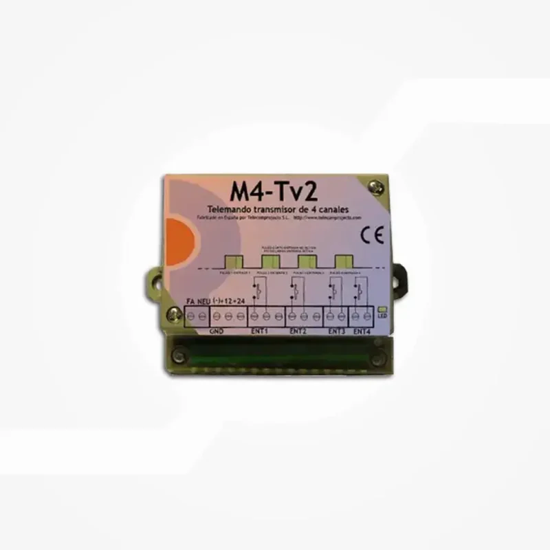 Emisor 433Mhz 4Canales Multifuncion M4-TV2