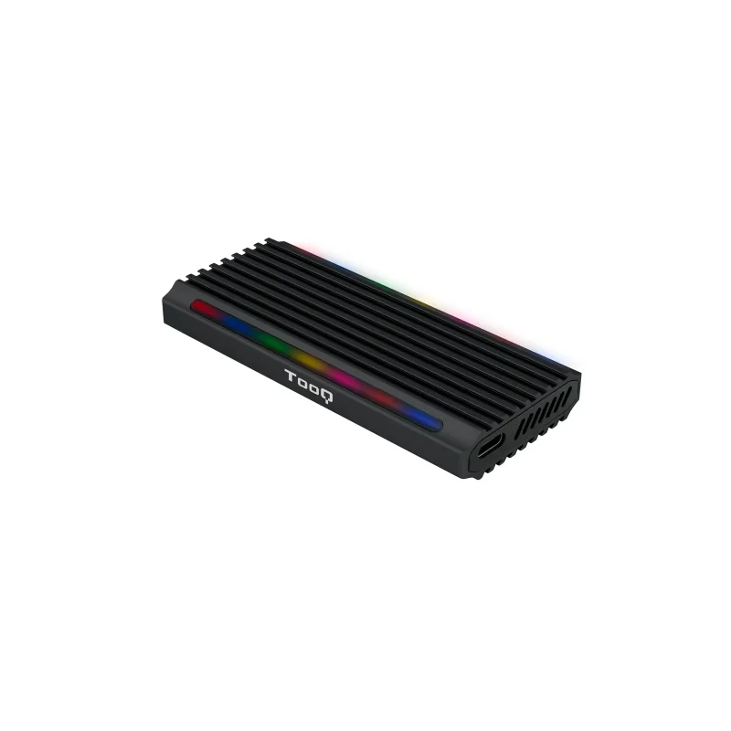 Caja Externa M.2 NGFF/NVMe USB3.1 GEN2 RGB TOOQ