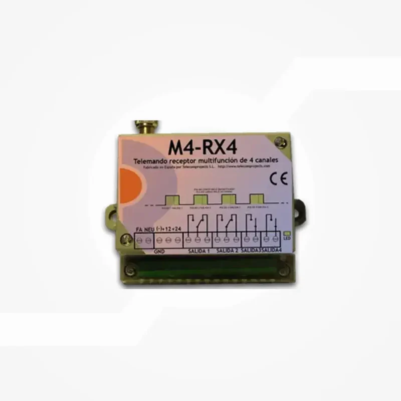 Receptor 433Mhz 4Canales Multifuncion M4-RX4