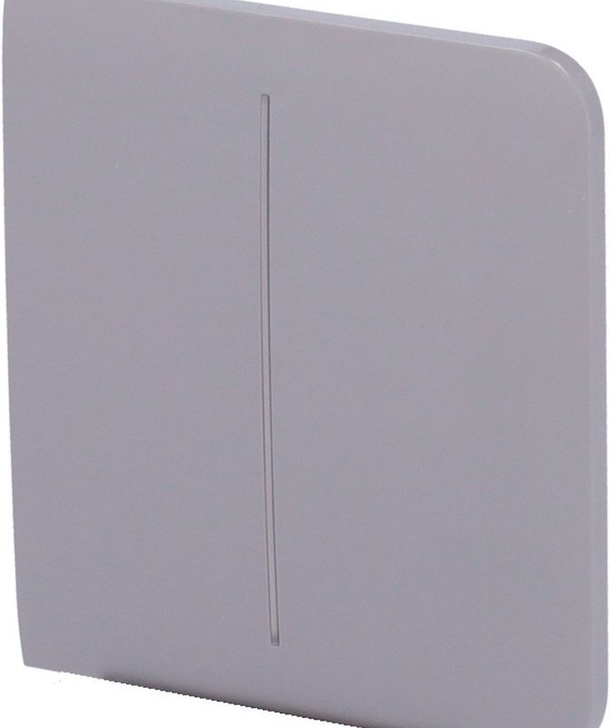 Panel táctil para un interruptor doble de luz
