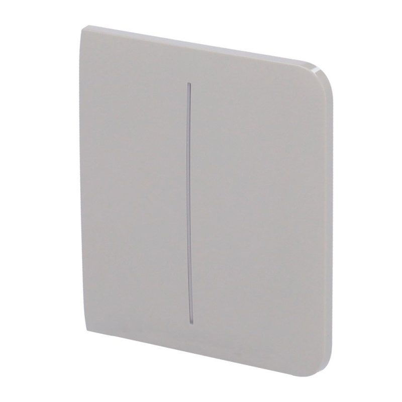 Panel táctil para un interruptor doble de luz