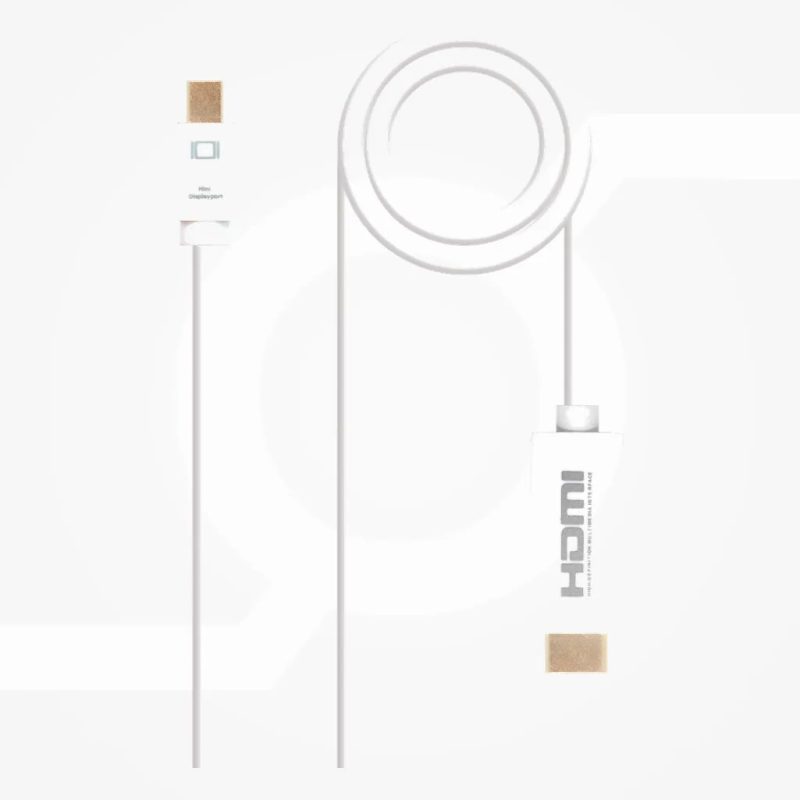 Cable MiniDisplayPort a HDMI BLANCO 2m