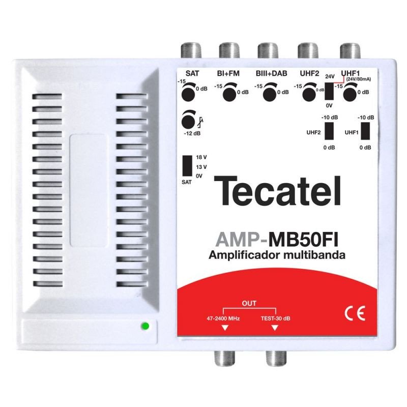 Central TV 5E/1S FM-DAB-UHF-UHF-SAT 45dB LTE700