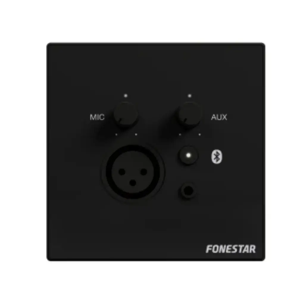 Mezclador Audio Pared FONESTAR WALLMIX-BK