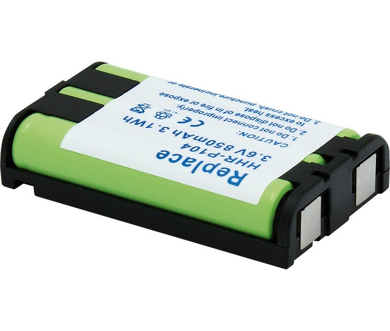 Bateria 3,6V 850mA Ni-Mh para Panasonic HHR-P104