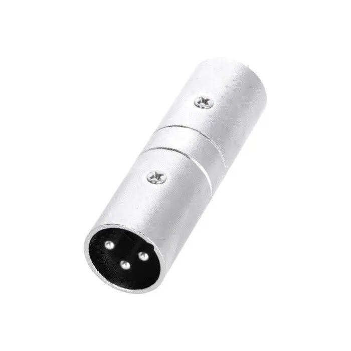 Adaptador XLR Macho 3Pin a XLR Macho 3Pin  10.240/M/M