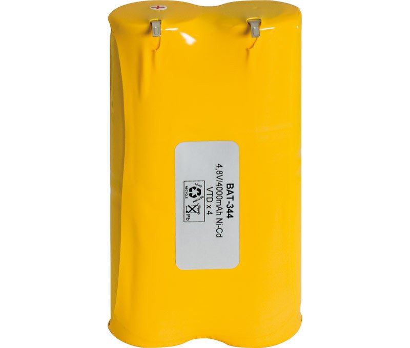 BaterÃ­as NI-CD 4,8VDC 4000mAh VTDX4 Terminales Soldar
