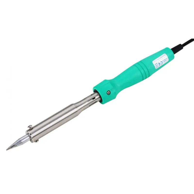 Soldador Electrico 100W 230Vac punta Recta conector Schuko
