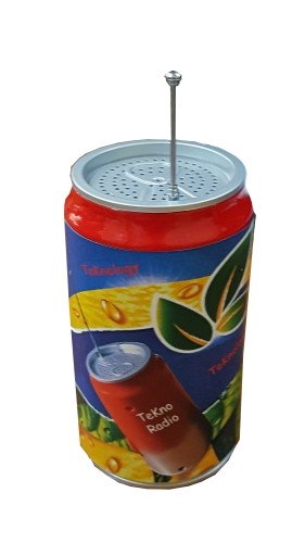 Kit Radio FM Lata refresco C-6204 Cebek