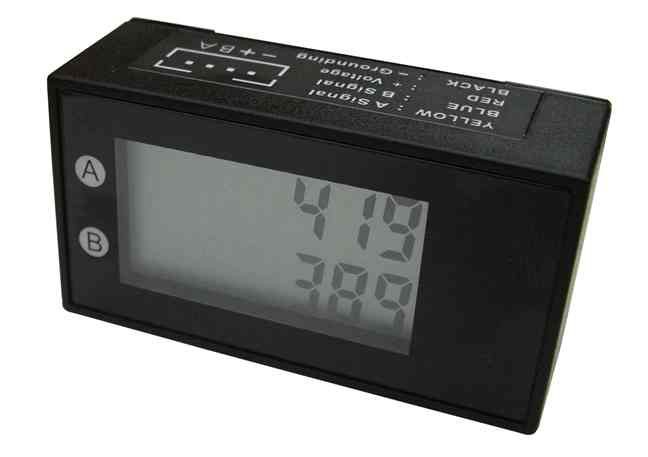 Doble contador LCD 7 digitos sin reset