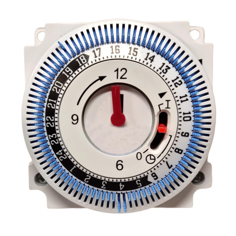 Programador Diario 24 horas 230Vac CARRIL DIN C-8427 Cebek
