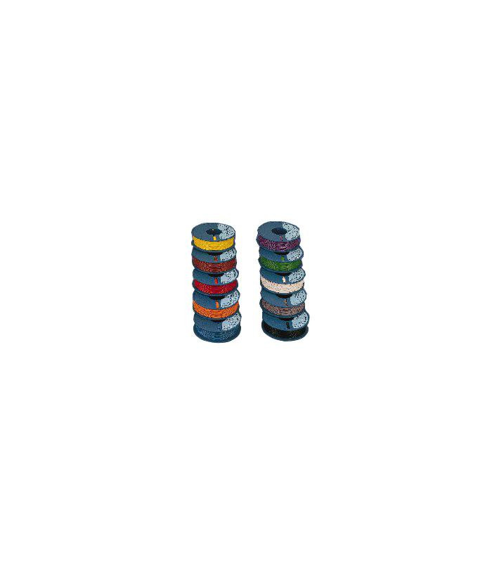 Cable conexion Flexible 0.25mm Rojo (100 m.)