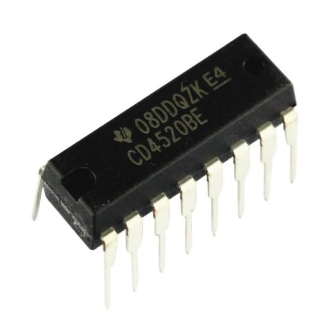 CD4520 Circuito Integrado Logico HCF4520