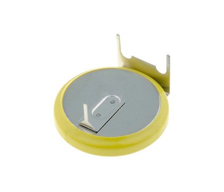 Pila Litio 3V 250mA posicion Horizontal 3pin Cto.Impreso CR2032H