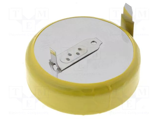 Pila Litio 3Vdc 1000mA posicion Horizontal 2pin CR2477-HFN