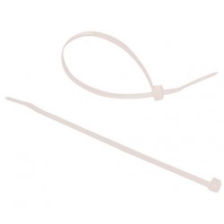 Bridas Correillas 100×2,5mm Color Natural (100uds.)