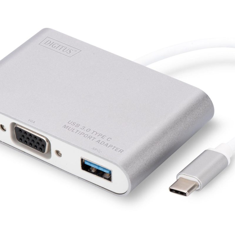 Adaptador USB-C a VGA DIGITUS