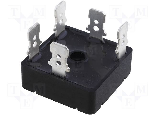 Puente Rectificador TRIFASICO 1200V 15Amp 5 Faston DB15-12