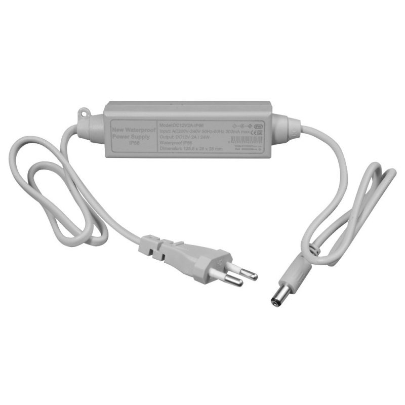 Alimentador Fijo 12Vdc 2Amp 24W conector 5,5×2,1mm