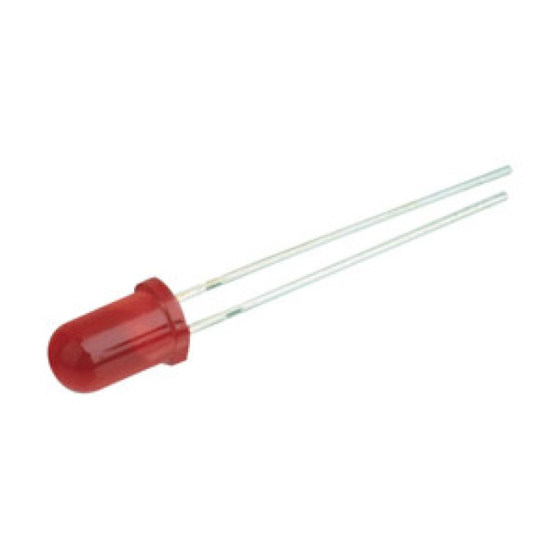 Diodo LED 3mm ROJO 250mcd 30Âº Tension 2,4Vdc mÃ¡x.