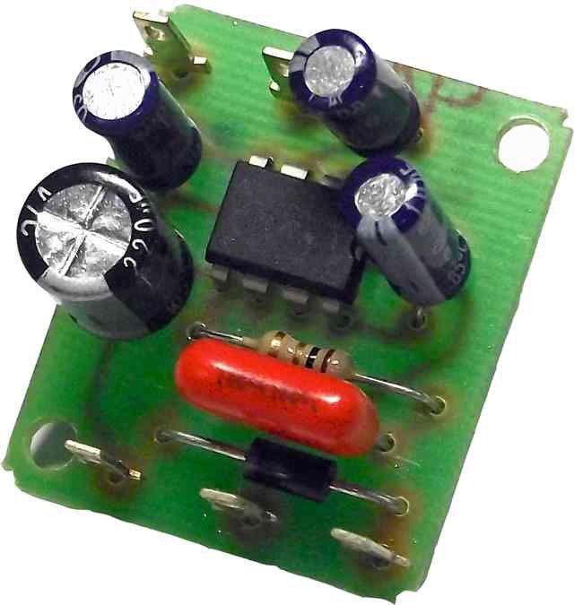 Etapa de Potencia Miniatura mono 0.5W 6V-12Vdc  E-13 Cebek
