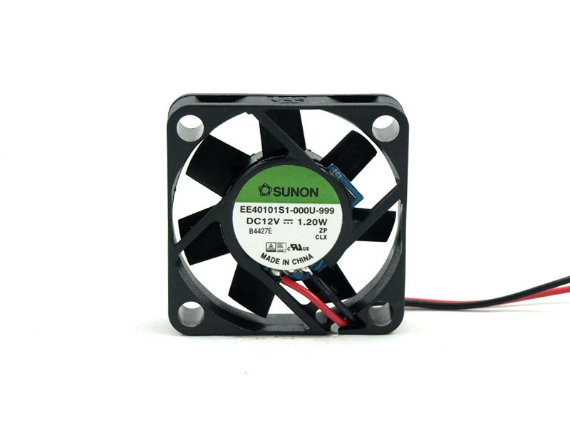 Ventilador 12Vdc 40x40x10mm 1,14W 2 Cables Friccion
