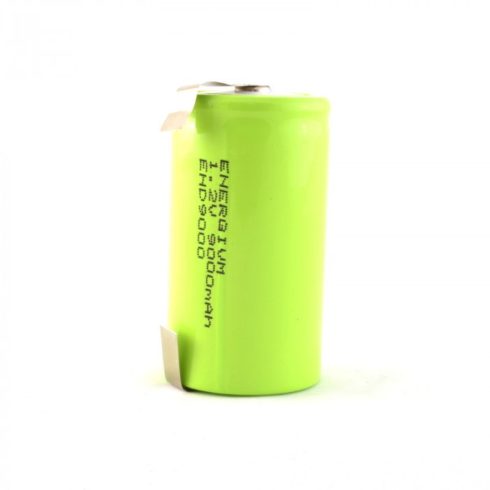 Bateria NI-CD  D VTD 1,2V 4000mA  Con Terminales Soldar