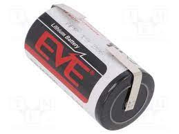 Pila Litio C-R14 3,6V 8500mAh con terminales Soldar 26500