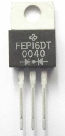 FET16DT-E3/45 Diodo Rectificador 200V 2x8A TO220-3