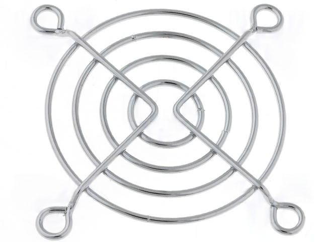 Rejilla Ventilador Metalica 60x60mm LUFT