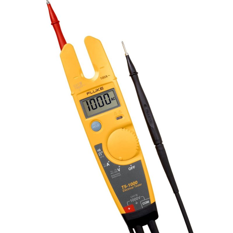 Comprobador Electrico LCD 1 a 1000VDC/AC 100mA a 100A