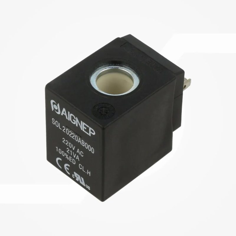 Bobina de electrovÃ¡lvula IP65 230VAC 21VA 13mm