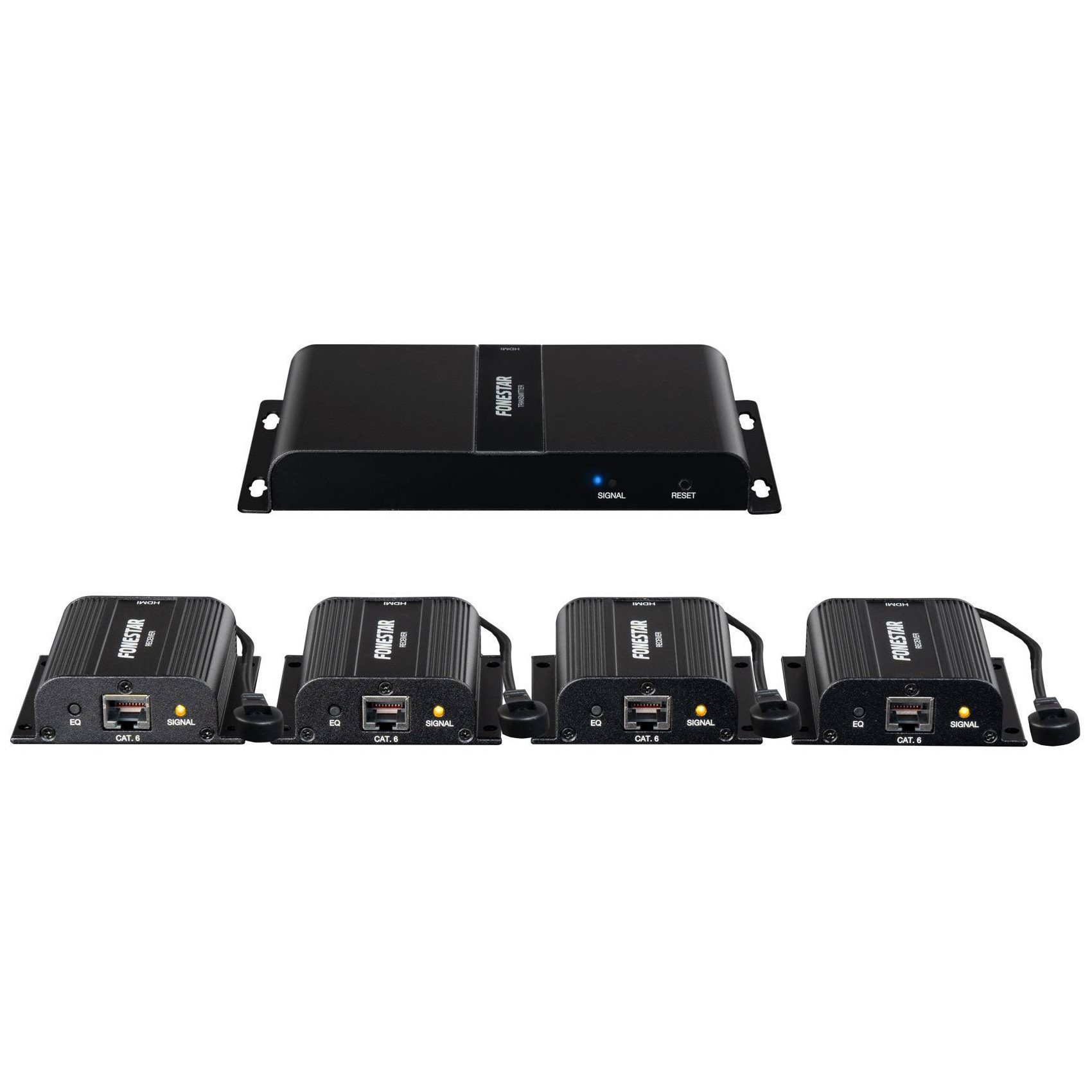 Distribuidor HDMI 1.3 1080p@60Hz por UTP 1x4 FONESTAR