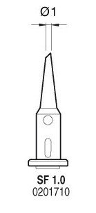 Punta Soldador Gas SG1070  SF1.0 JBC