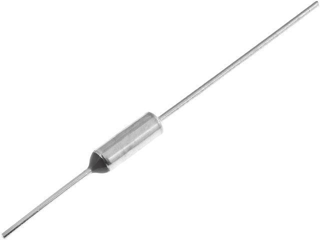 Fusible Termico  84ÂºC 15Amp 250Vac axial