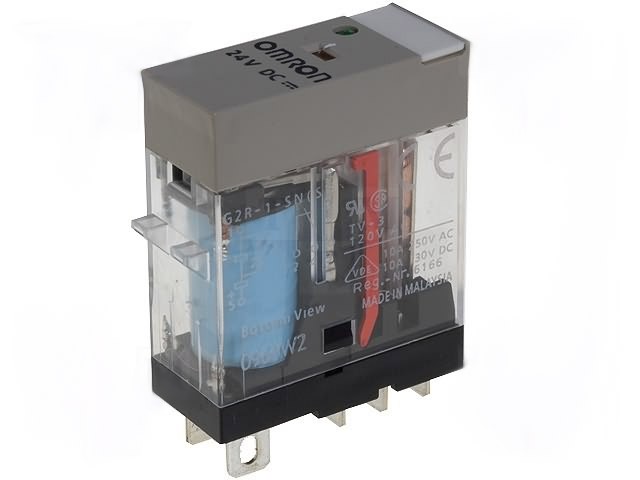 RELE  24Vdc  1Cto  10A/250Vac Conmutado OMRON