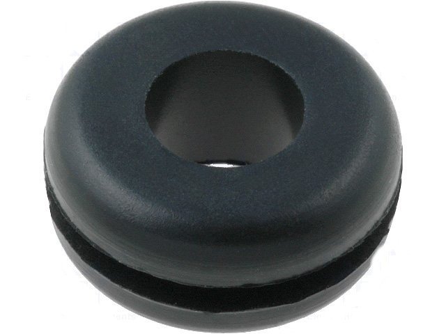 Goma pasahilos negra 9,5mm exter. 6,3mm orific