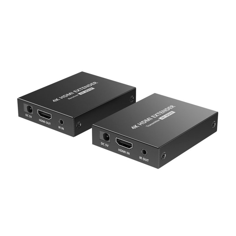 Extensor HDMI por UTP RJ45 4K@30Hz 40m PoE