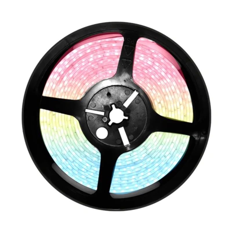 Tira LED RGB 12V 14,4W/m 60LED/m IP20 5m SILVER