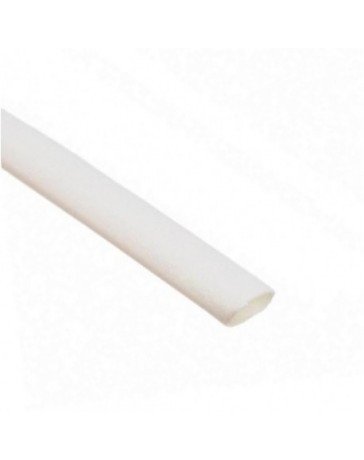 Tubo termoretractil  6,4mm BLANCO longitud 1m