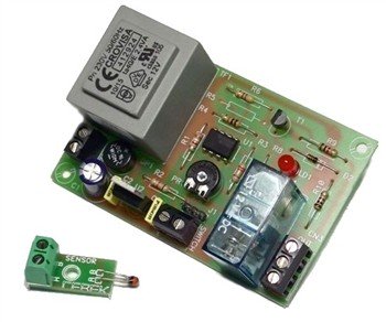 Termostato a rele de 10 a 60ºC  230Vac  I-108 Cebek