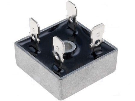 Puente Rectificador 600V 35Amp terminales FASTON KBPC3506