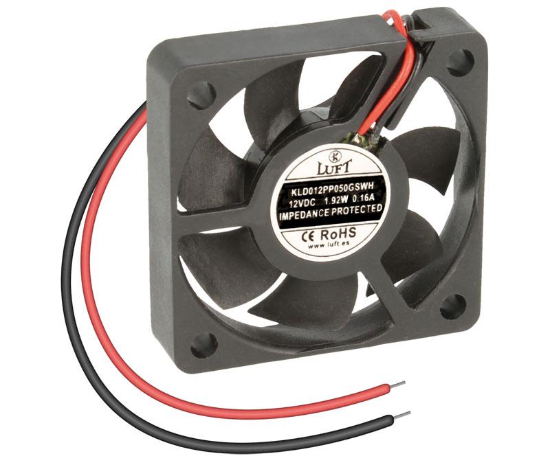 Ventilador 12Vdc 40x40x10mm 1,44W 2 Cables Friccion
