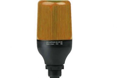 Baliza LED 24V Luz Fija AMBAR
