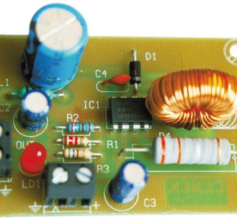 Convertidor Reductor CC-CC 12V 500mA LB-6 Cebek