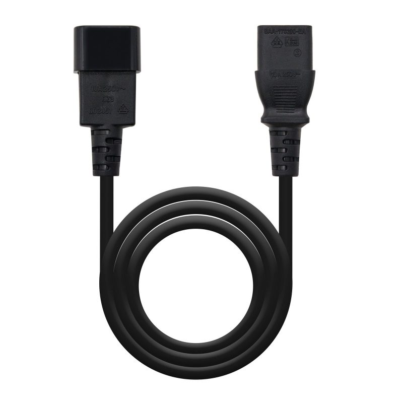 Cable Alimentacion C13 a C14 5m NANOCABLE