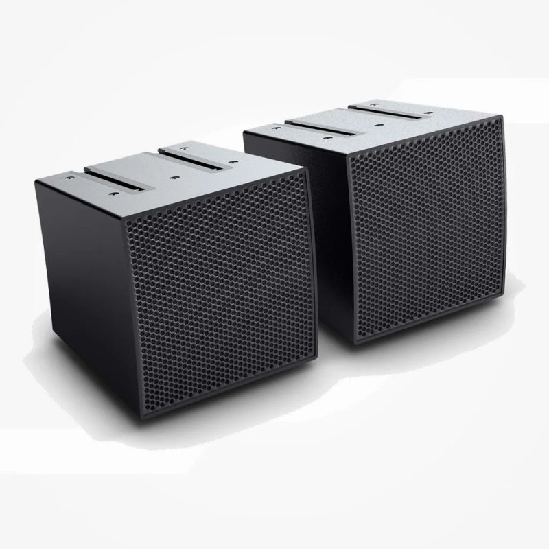 Dos satÃ©lites de array para el sistema de array portÃ¡til CURV 500Â®, negro