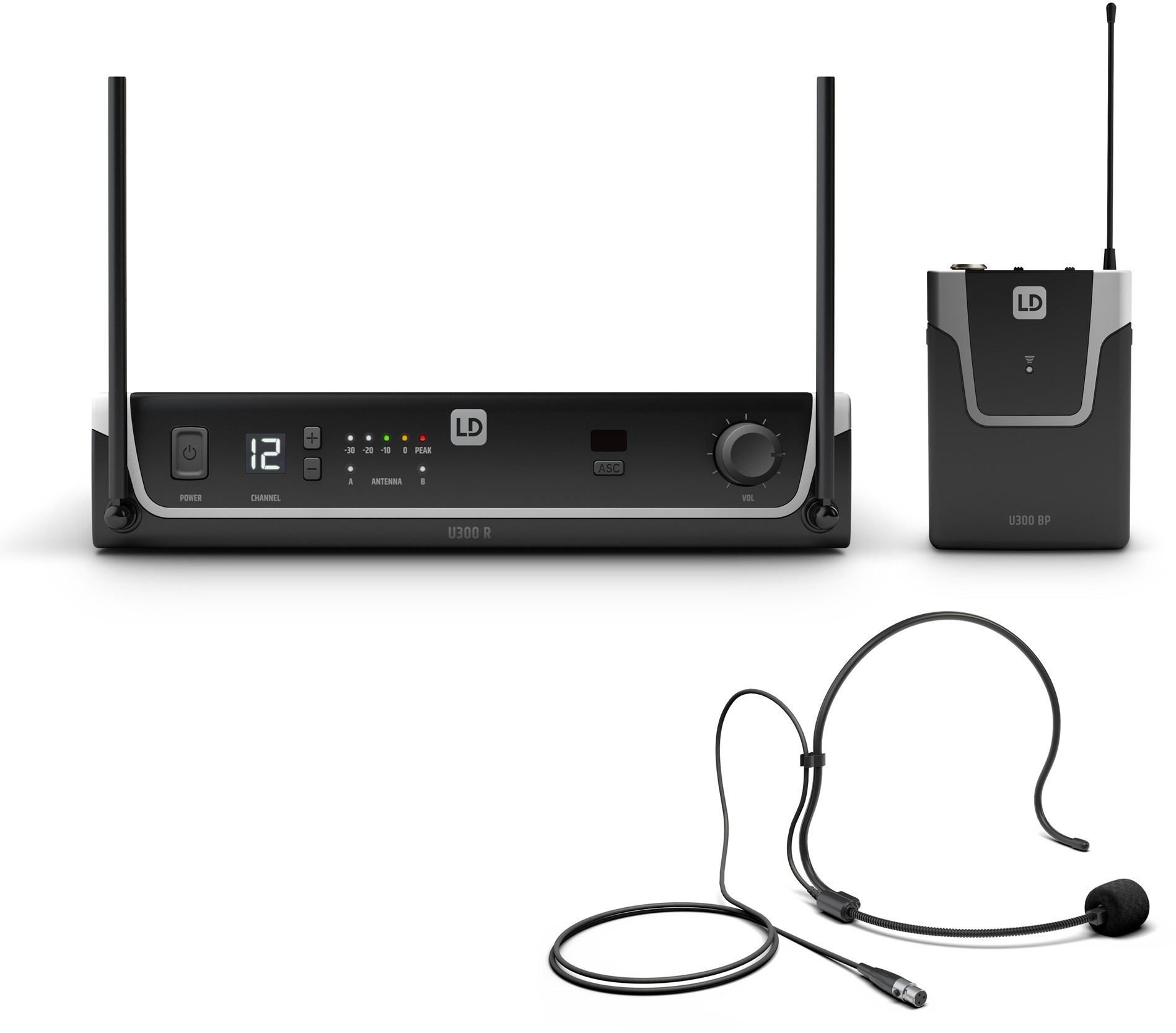 Microfono Inalambrico Diadema LD U305 HHD